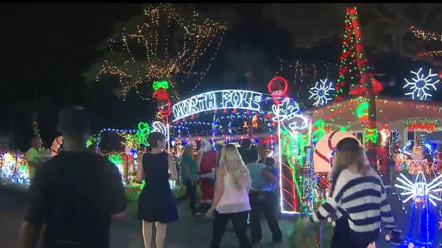 fort lauderdale family christmas light display featured on fort lauderdale family christmas light display featured on