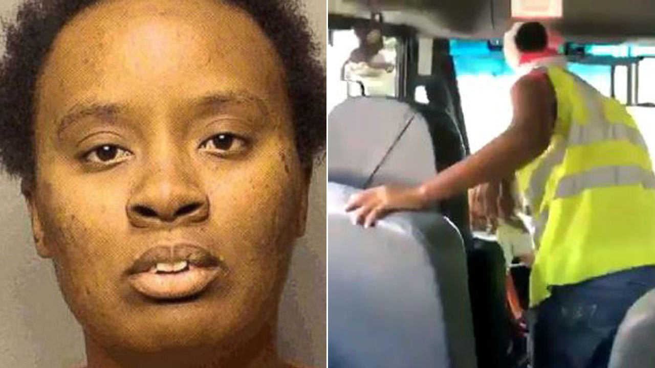 School bus driver caught on camera allowing students to drive bus