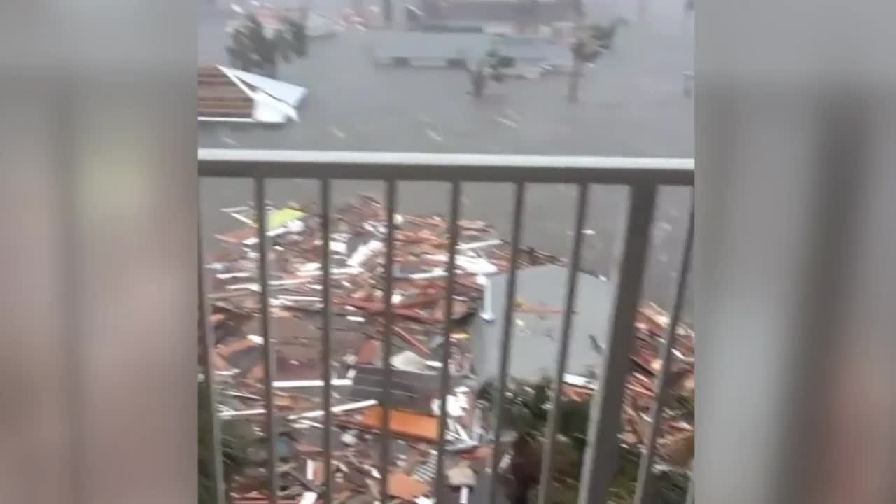 Photos, videos show Michael's devastation along Panhandle