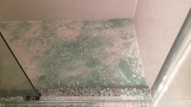 Shattering Glass Shower Doors Becoming More Common