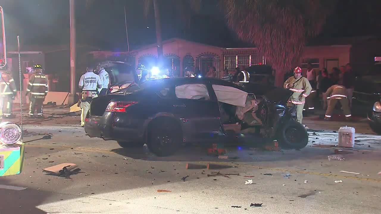 Car Crash Teenager Dies In Miami Car Crash Teenager Dies In Miami