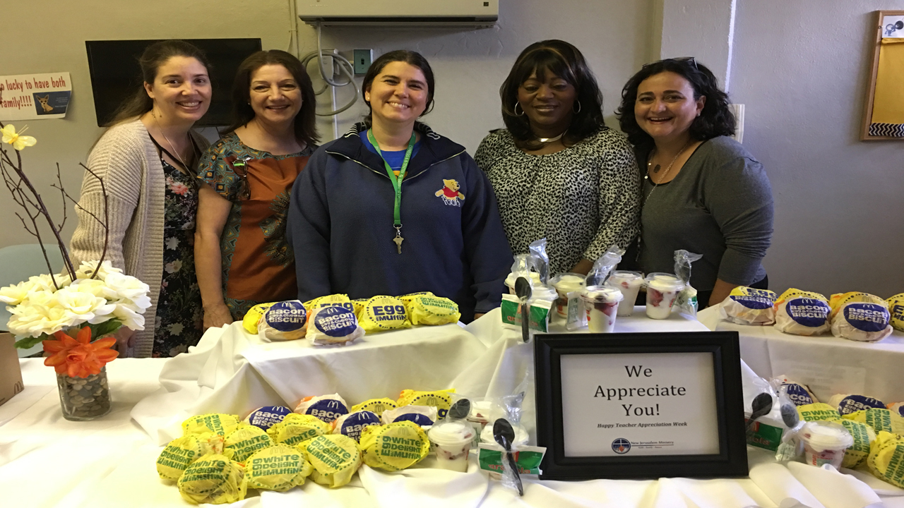 McDonald's, New Jerusalem Ministry surprise teachers with...