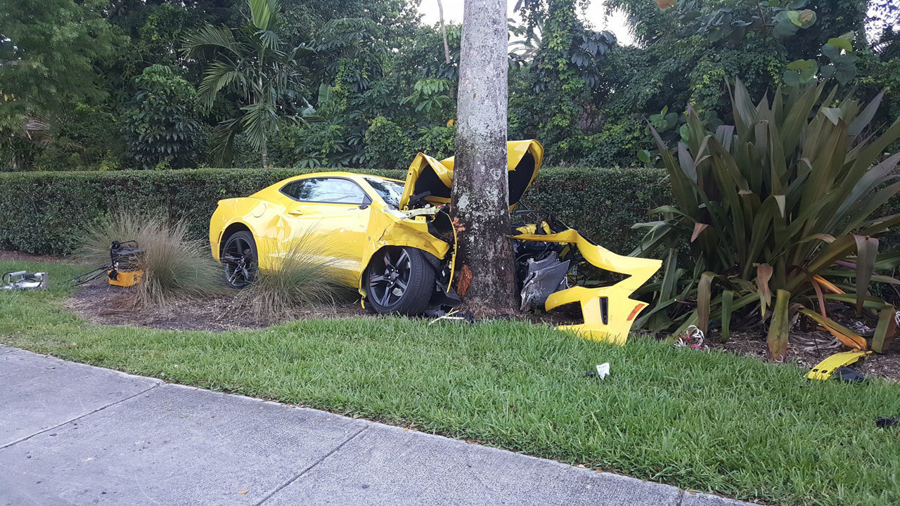 Car Crash In Plantation Car Crash In Plantation