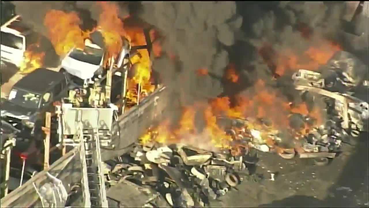 Opa Locka Junkyard >> Several vehicles burn in Opa-locka junkyard fire Opa Locka Junkyard >> Several vehicles burn in Opa-locka junkyard fire