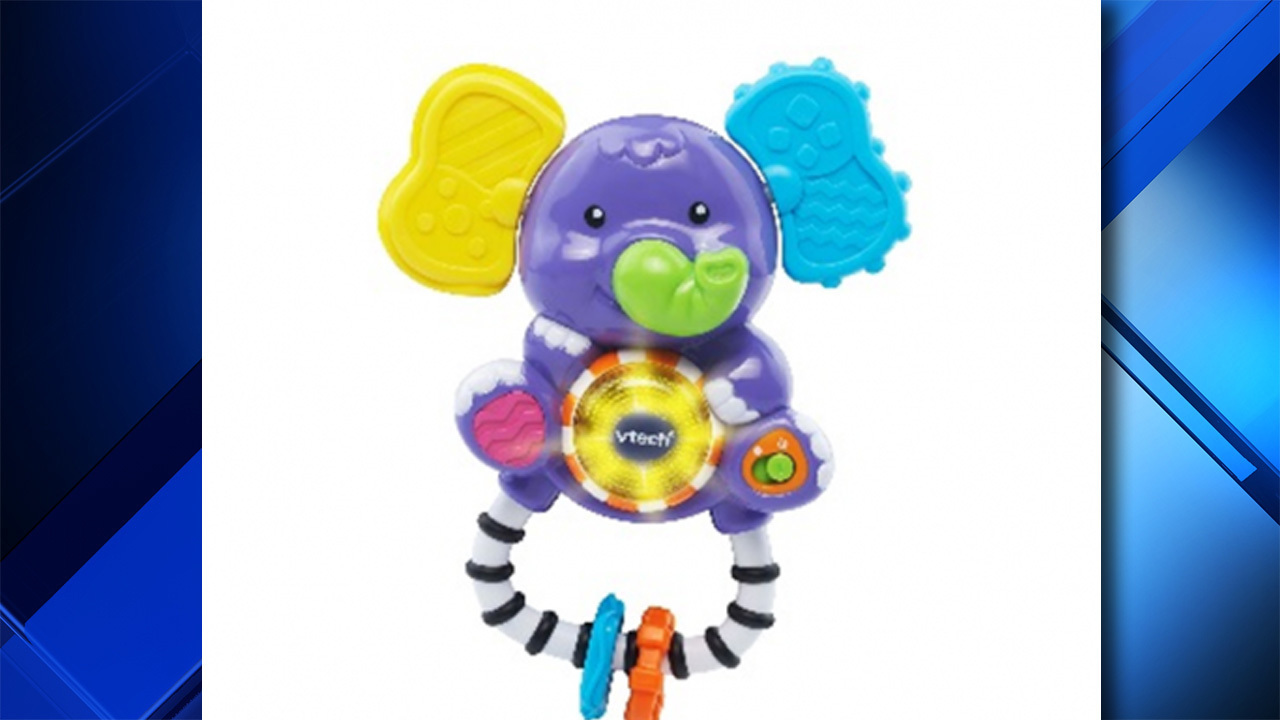 280,000 baby rattles recalled due to choking hazard