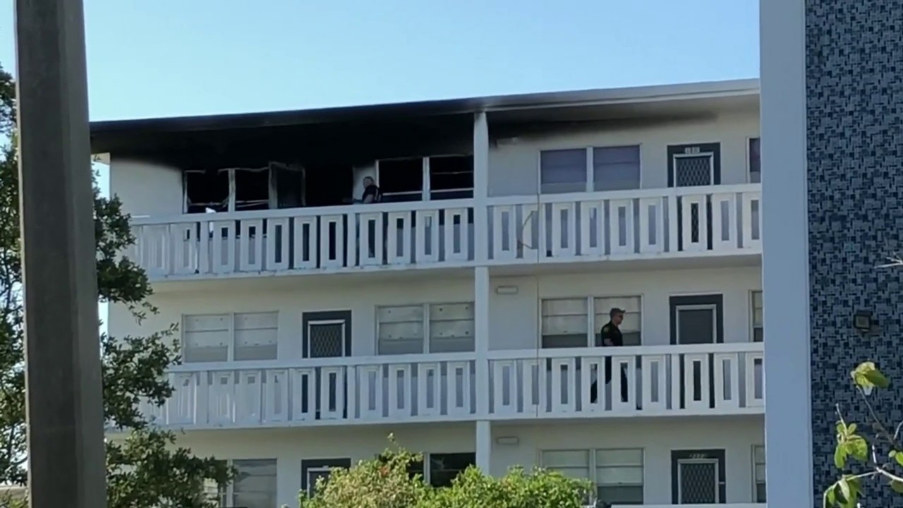 Fire Erupts At Century Village Apartment In Deerfield Beach