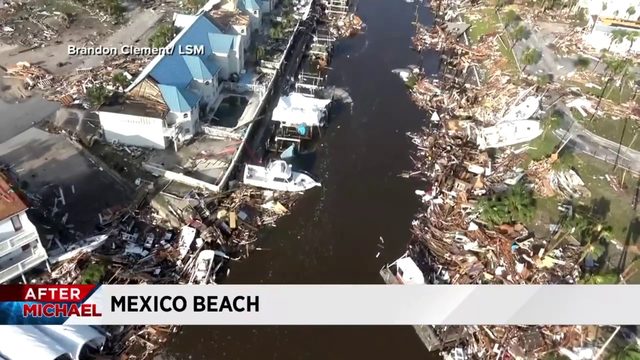 Hurricane Leaves Apocalyptic Scene At Mexico Beach