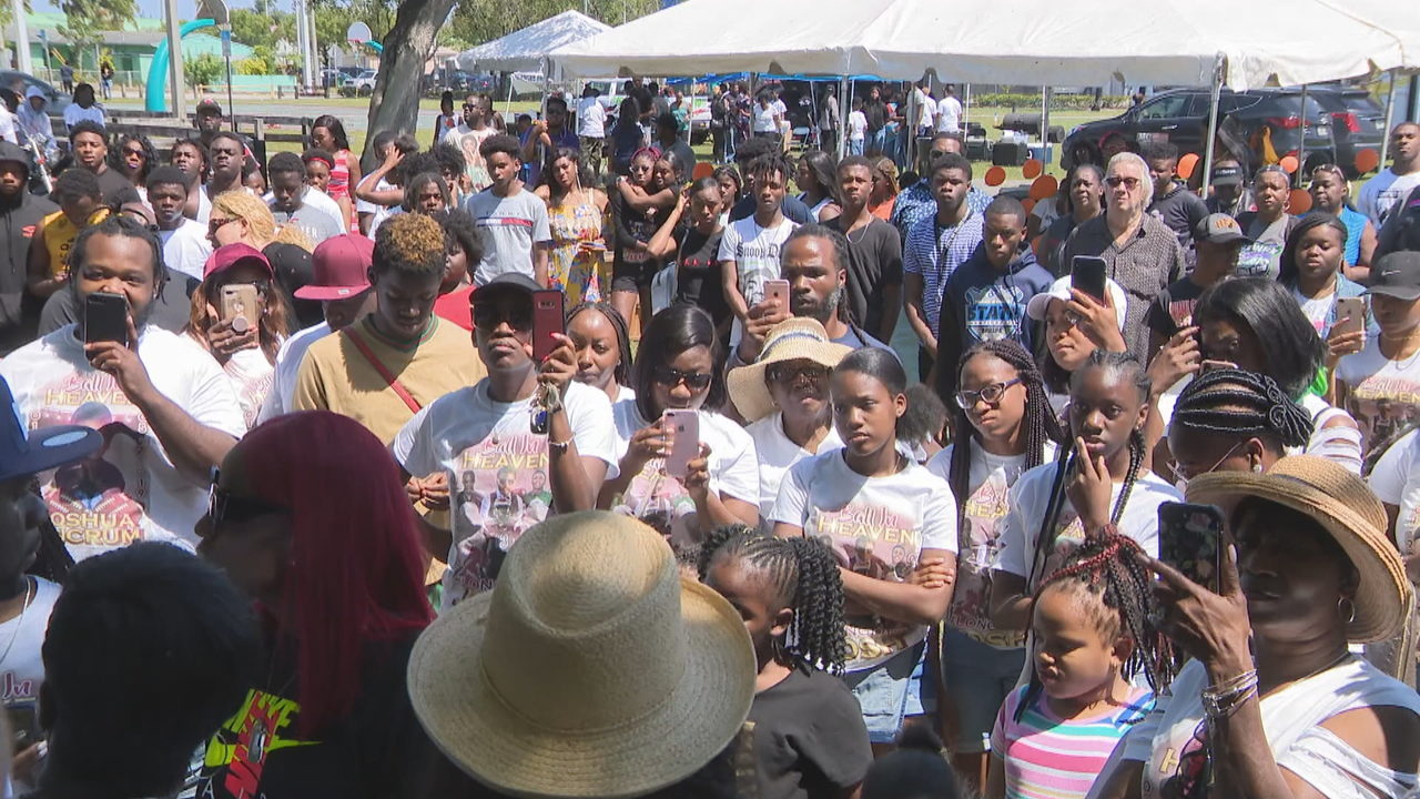 Family Friends Gather To Remember Slain Football Player In